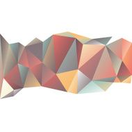 Polygon Vector Background N22