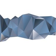 Polygon Vector Background N25