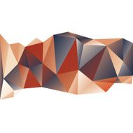 Polygon Vector Background N26