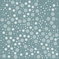 Pattern with snowflakes N4