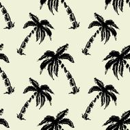Seamless pattern with palm trees N9