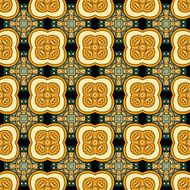 Seamless Vintage Lace Pattern (Vector) N99