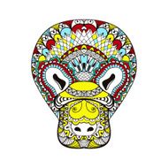 Zentangle Platypus animal totem for adult anti stress Coloring N2