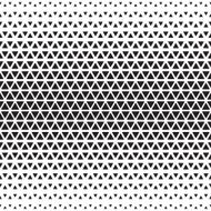 Halftone monochrome geometric pattern