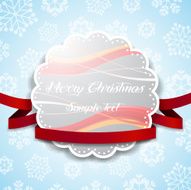 Christmas Label or Background Template