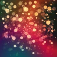Christmas abstract background with bokeh light N4