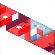 Abstract geometric modern template for business or technology