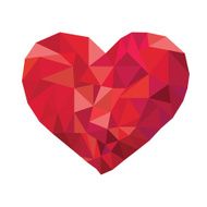 Heart Low poly