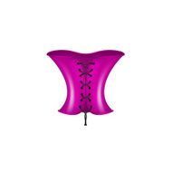 Corset in purple and black design N2