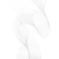 curved lines background white and grey vector