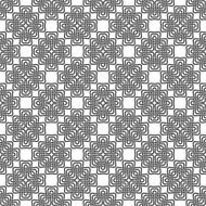 Seamless pattern of braided crosses N4