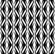 Black and white seamless pattern modern stylish N16