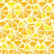 Orange colorful bright seamless pattern