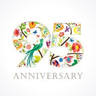 anniversary 95 ethnic numbers