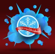 Abstract christmas card N7