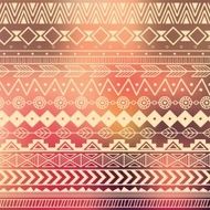 Aztec tribal pattern in stripes N4