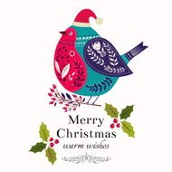 Christmas bird