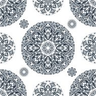 Elegant lace vintage seamless pattern