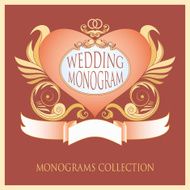 Template wedding monograms