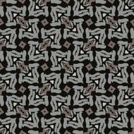 Abstract seamless pattern in black gray and brown N2