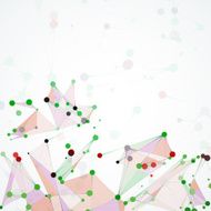 Futuristic abstract dna N2