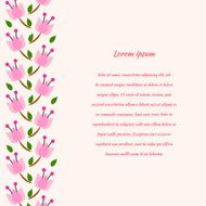 Abstract colorful background with flowers N2