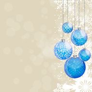 Abstract beauty Christmas and New Year background vector illust N15
