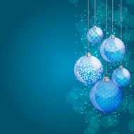Abstract beauty Christmas and New Year background vector illust N16