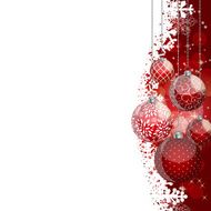 Abstract beauty Christmas and New Year background vector illust N22