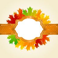 Autumn background with leaves N30