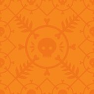 Halloween seamless pattern Vector background N3