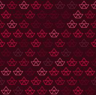 Red Paper Ship Pattern on Background
