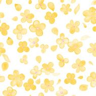 Watercolor floral seamless pattern N44
