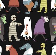Halloween pattern 04