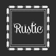 Rustic graphic design N6
