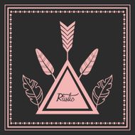 Rustic graphic design N10