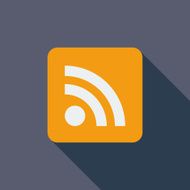 Rss flat icon N2