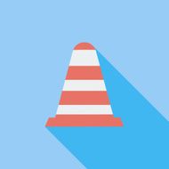 Road Cone single icon