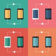 Geometric vector pattern N9