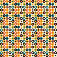 Geometric vector pattern N34