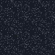 Many stars on dark night sky seamless pattern