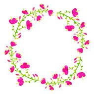 Vector flowers set