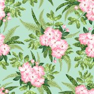 Seamless exotic pattern N33