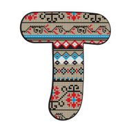 T letter decorated N2