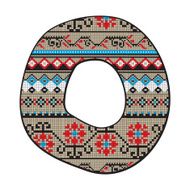 O letter decorated