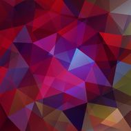 abstract background consisting of dark purple triangles