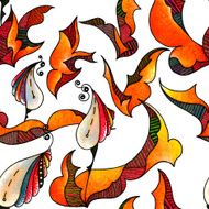 Graphic Floral pattern N2