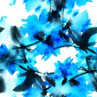 Blue Flowers N14