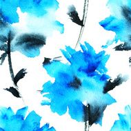 Blue Flowers N15