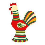 Filimonovo toy penny whistle cock